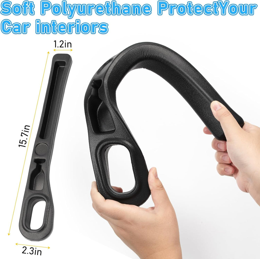 WATNTOW Car Gap Filler, 2 Pack Upgrade PU Leather Car Seat Gap Filler Between Seat and Center Console, Versatile Organizer Car Accessories Fit Most Vehicles